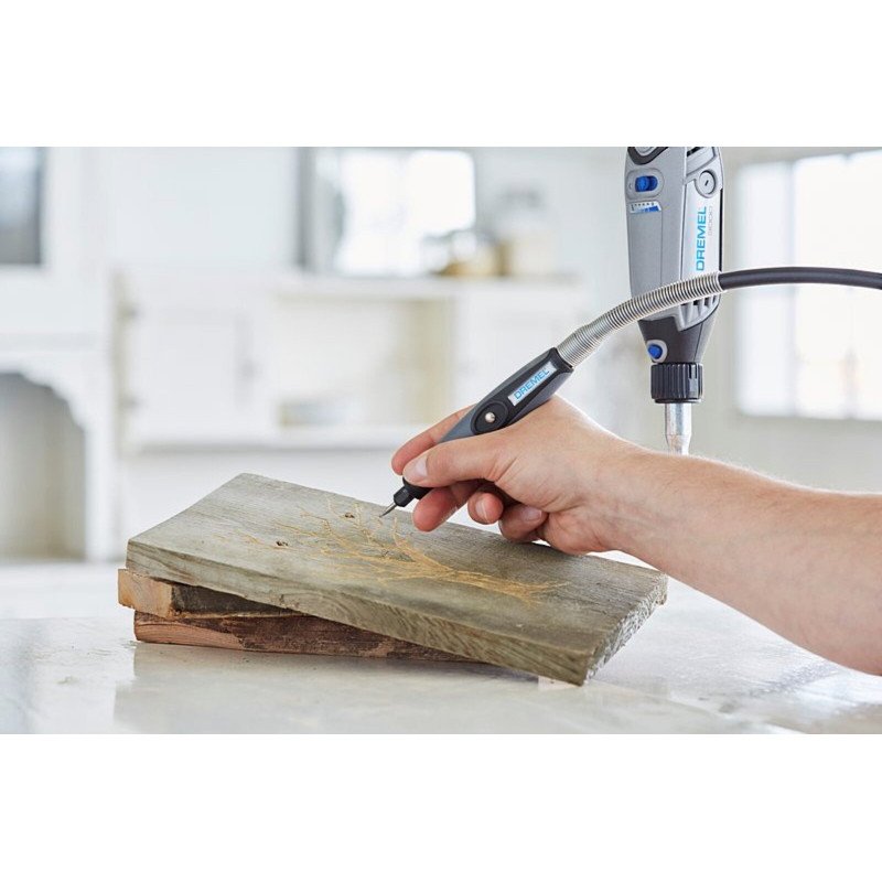 Base De Routage Plongeante Dremel Avec Arbre Flexible - Modèle 963-01, Occasion Fonctionnelle