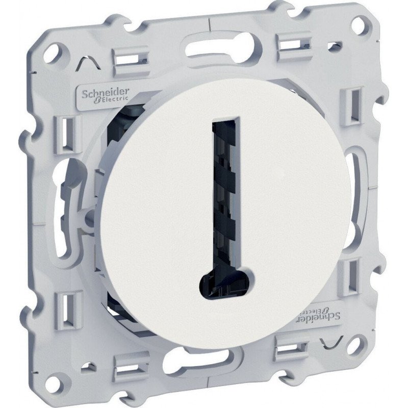 Prise Téléphone En T Arnould Club - Couleur Gris Blanc, D’occasion